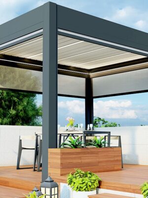 Louvered Pergola 220 Heavy Duty
